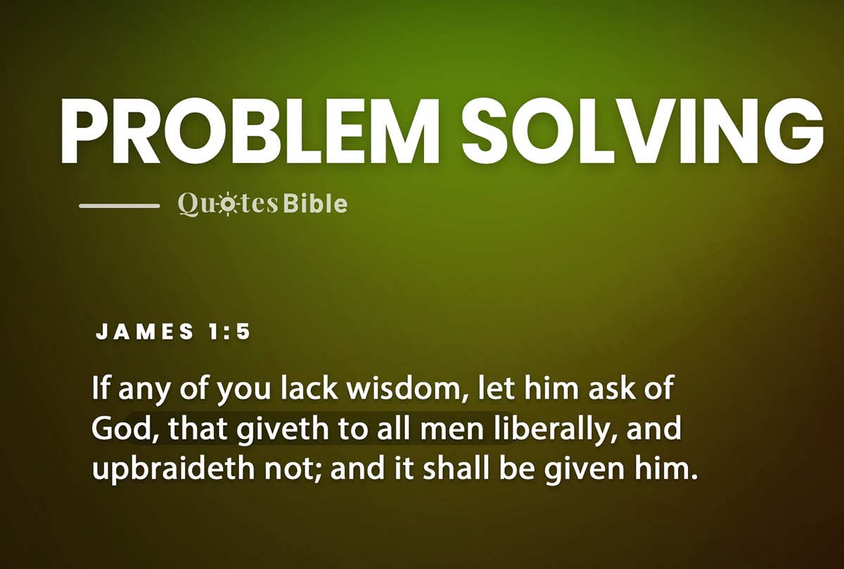 problem solving bible verses photo