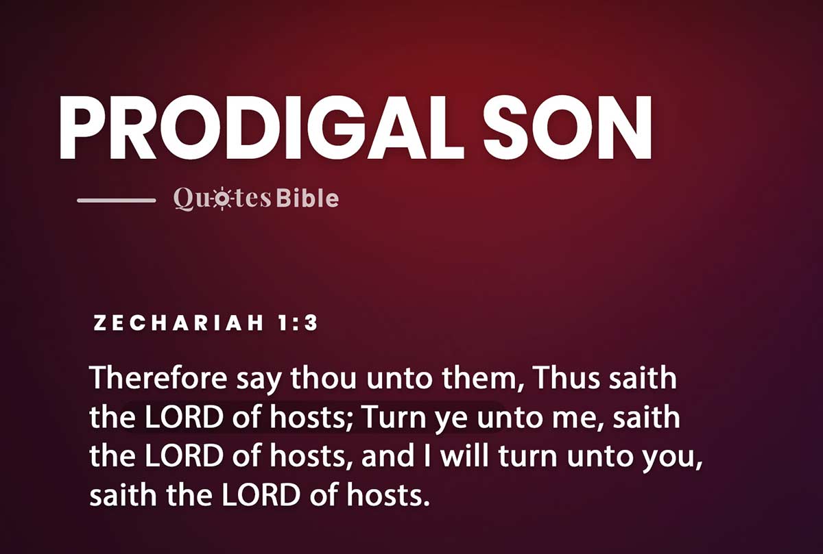 prodigal son bible verses photo