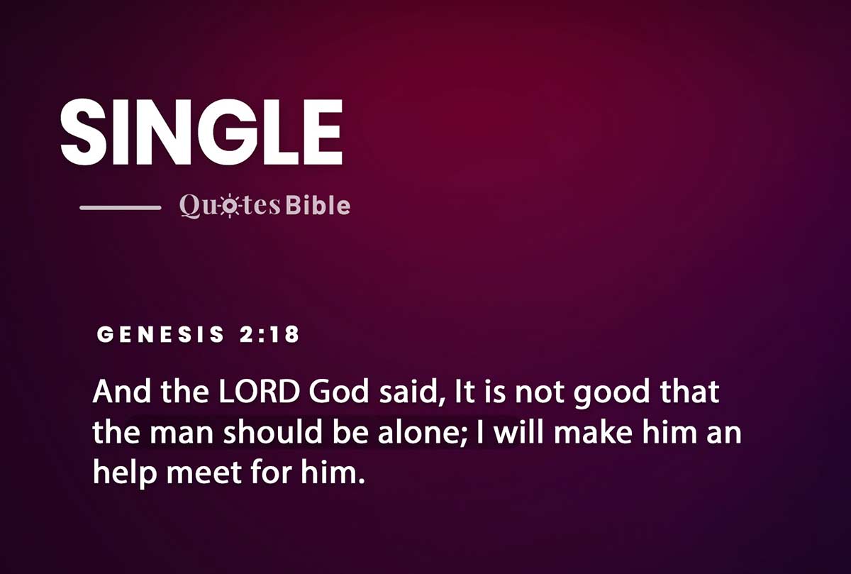single bible verses photo