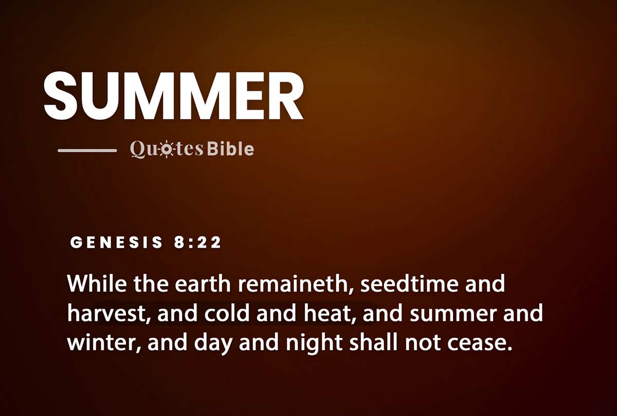 summer bible verses photo