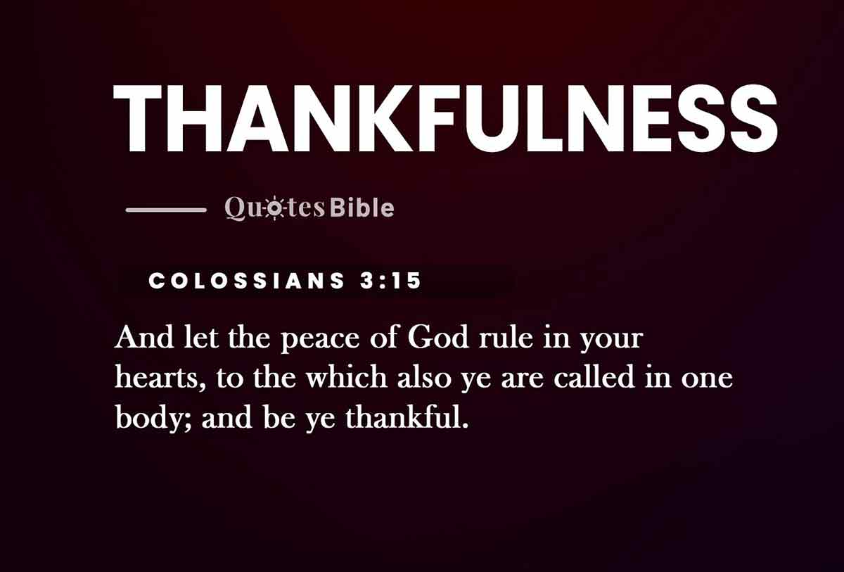 thankfulness bible verses photo