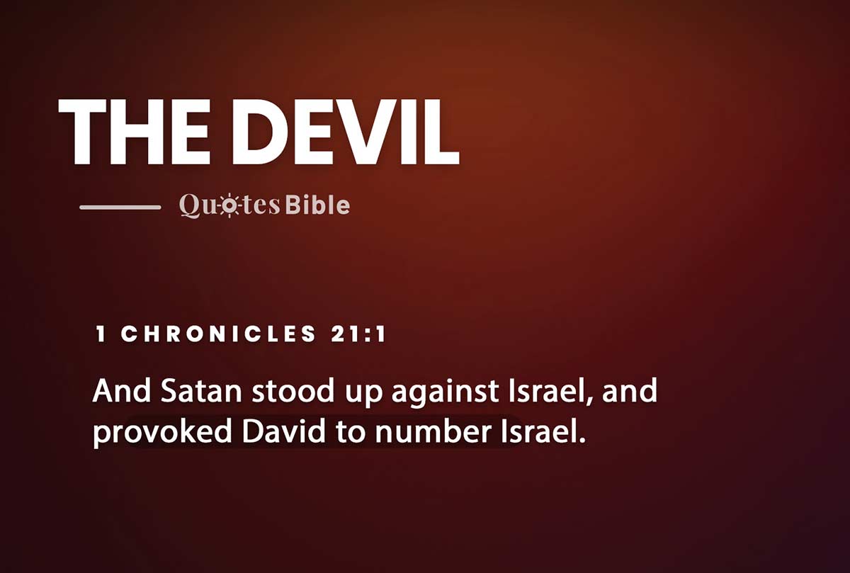 the devil bible verses photo