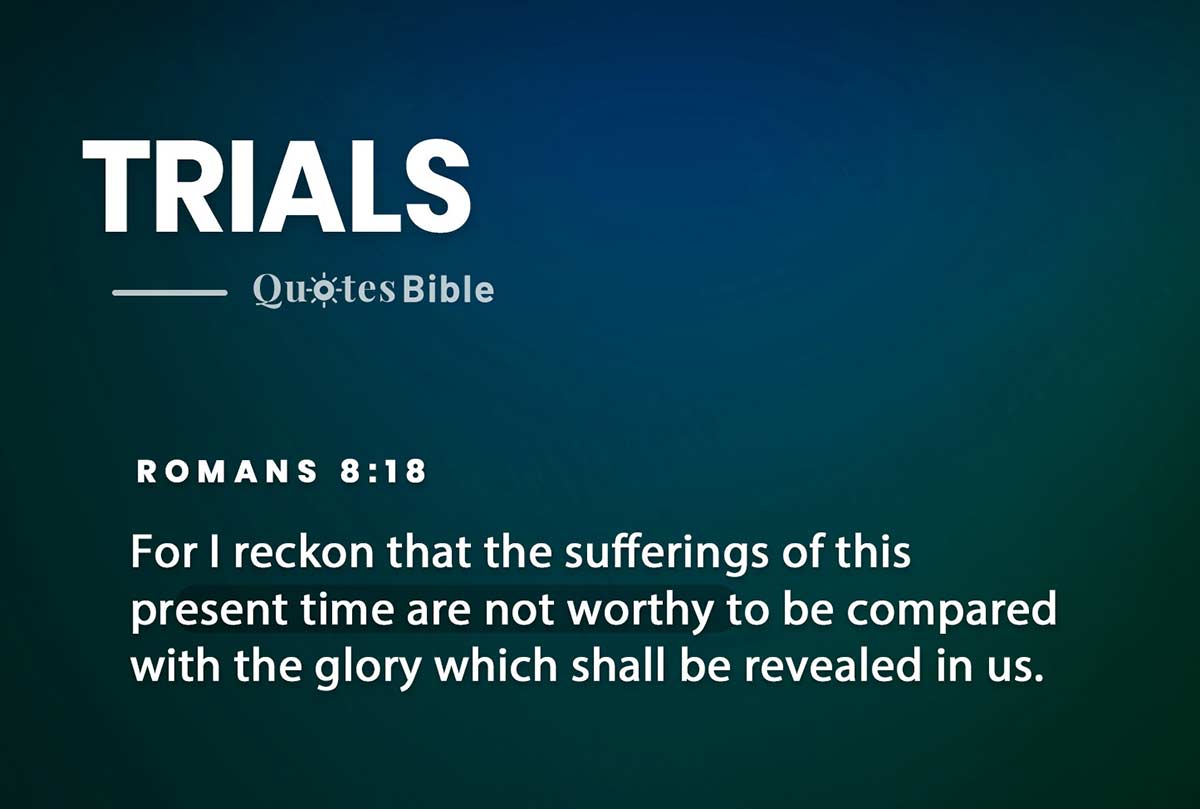 trials bible verses photo