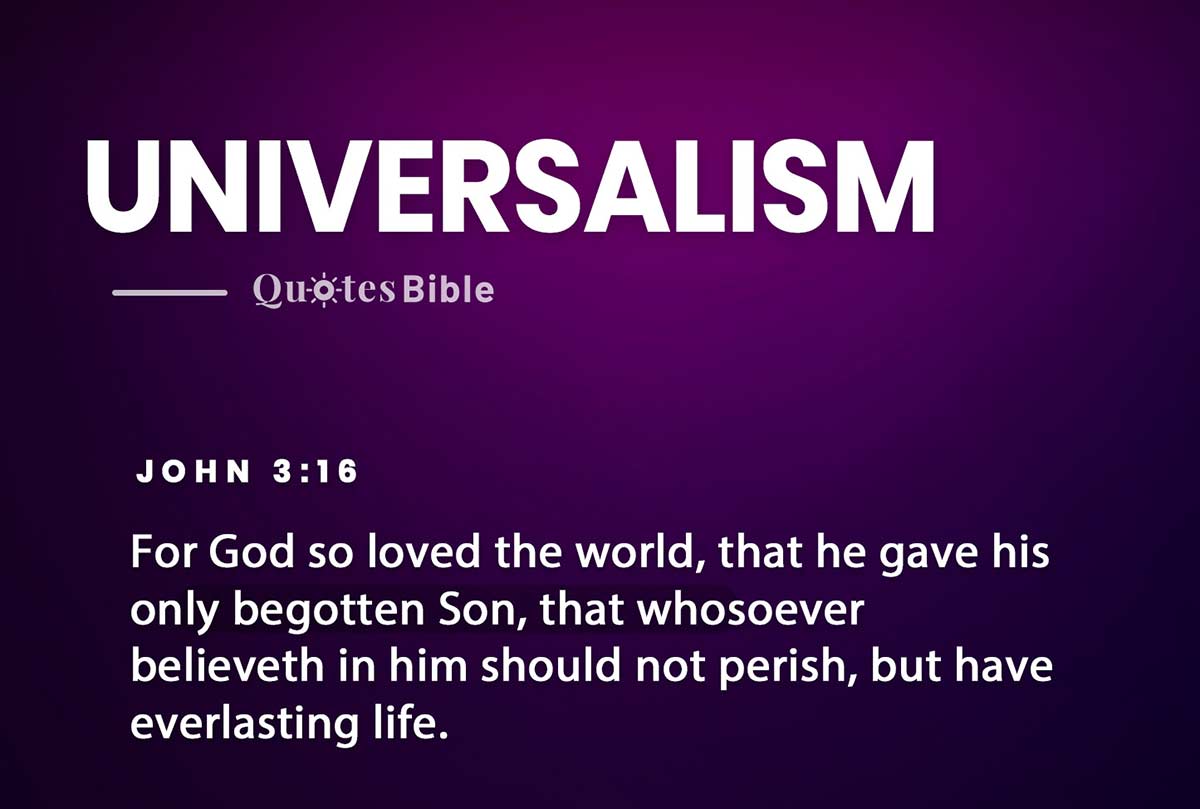 universalism bible verses photo