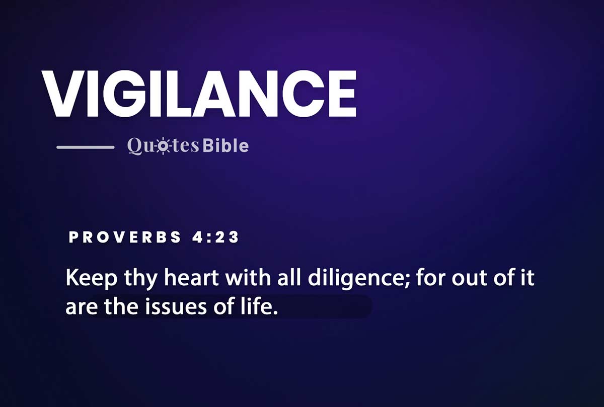 vigilance bible verses photo