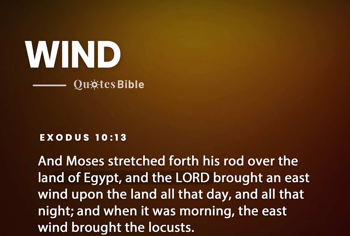 wind bible verses photo