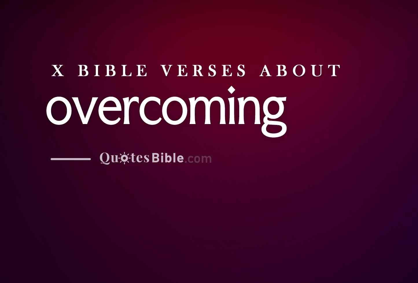 overcoming temptation bible verses photo