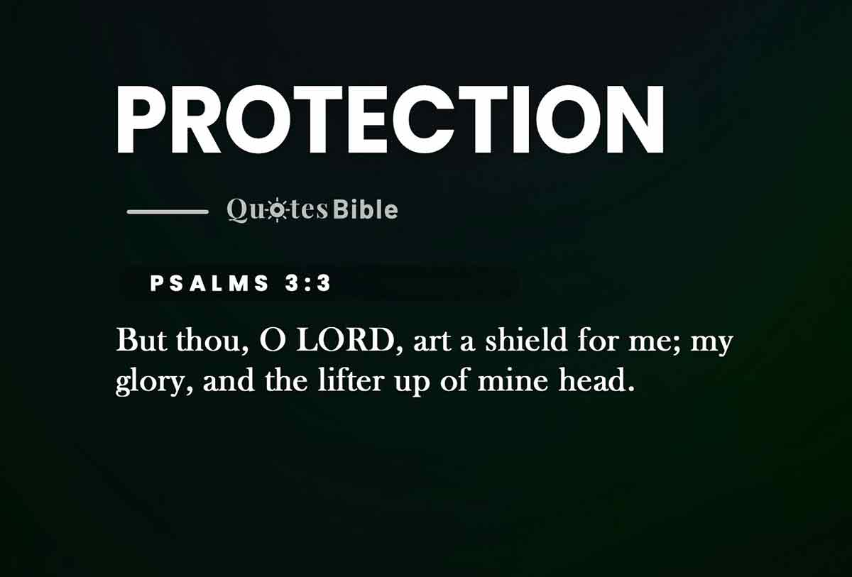 protection bible verses photo