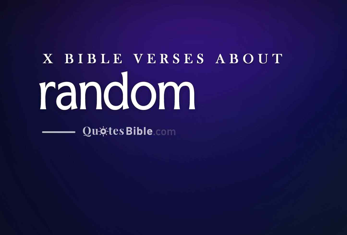 random bible verses photo