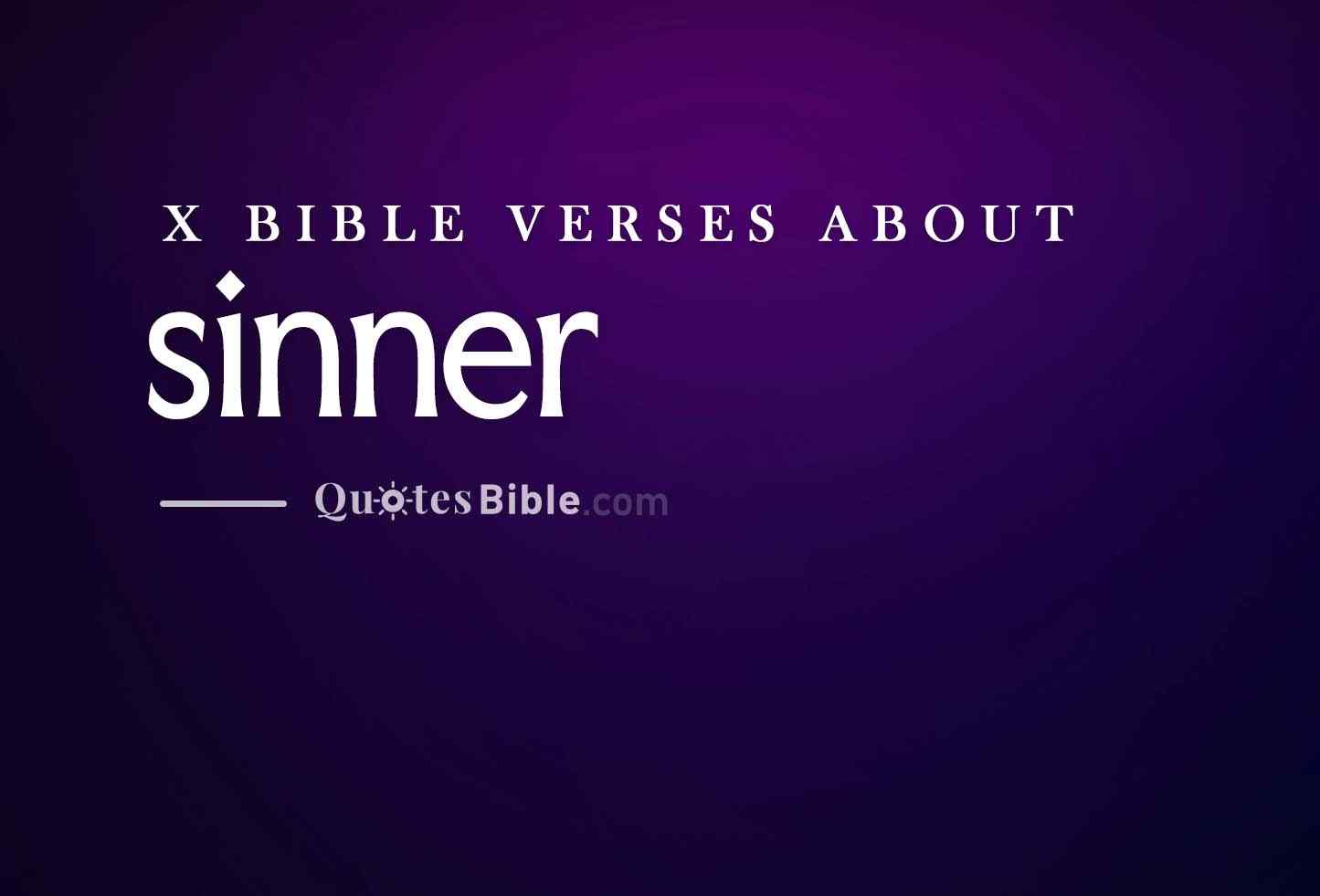 sinner bible verses photo